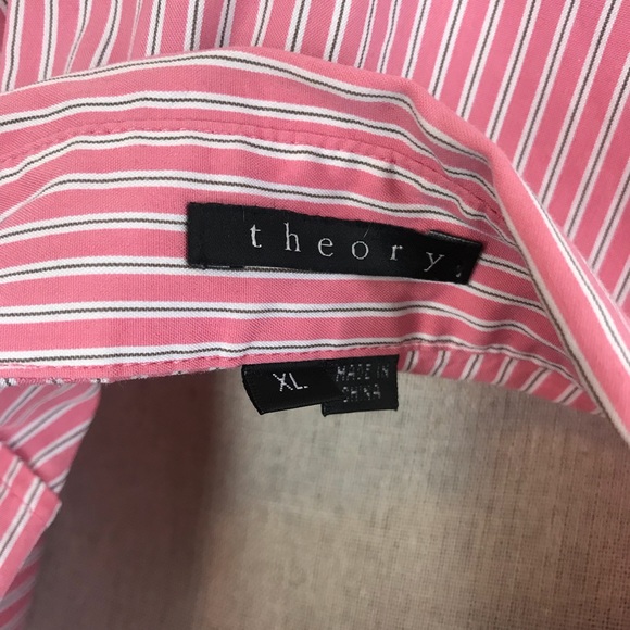 ❌❤️ Theory | Stripe Button down dress shirt - Picture 8 of 8
